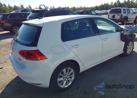 2015 Volkswagen Golf Tsi S 4-Door from USA, damaged, VIN 3VW217AU7FM094476